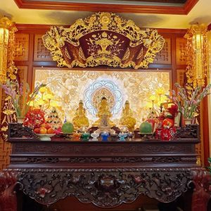 Tranh trúc chỉ phòng thờ