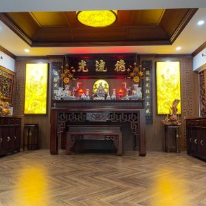 Tranh trúc chỉ hoa sen