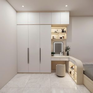 Tủ Quần Áo Gỗ Công Nghiệp VH01