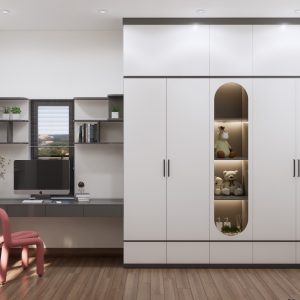 Tủ quần áo gỗ công nghiệp VH23