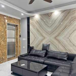 Vách sau sofa phòng khách