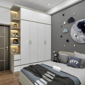 Tủ quần áo gỗ công nghiệp cao cấp