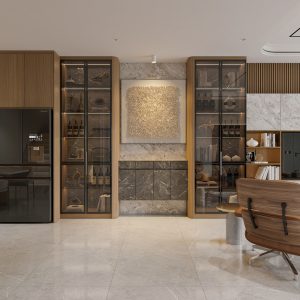 Tủ rượu phòng khách