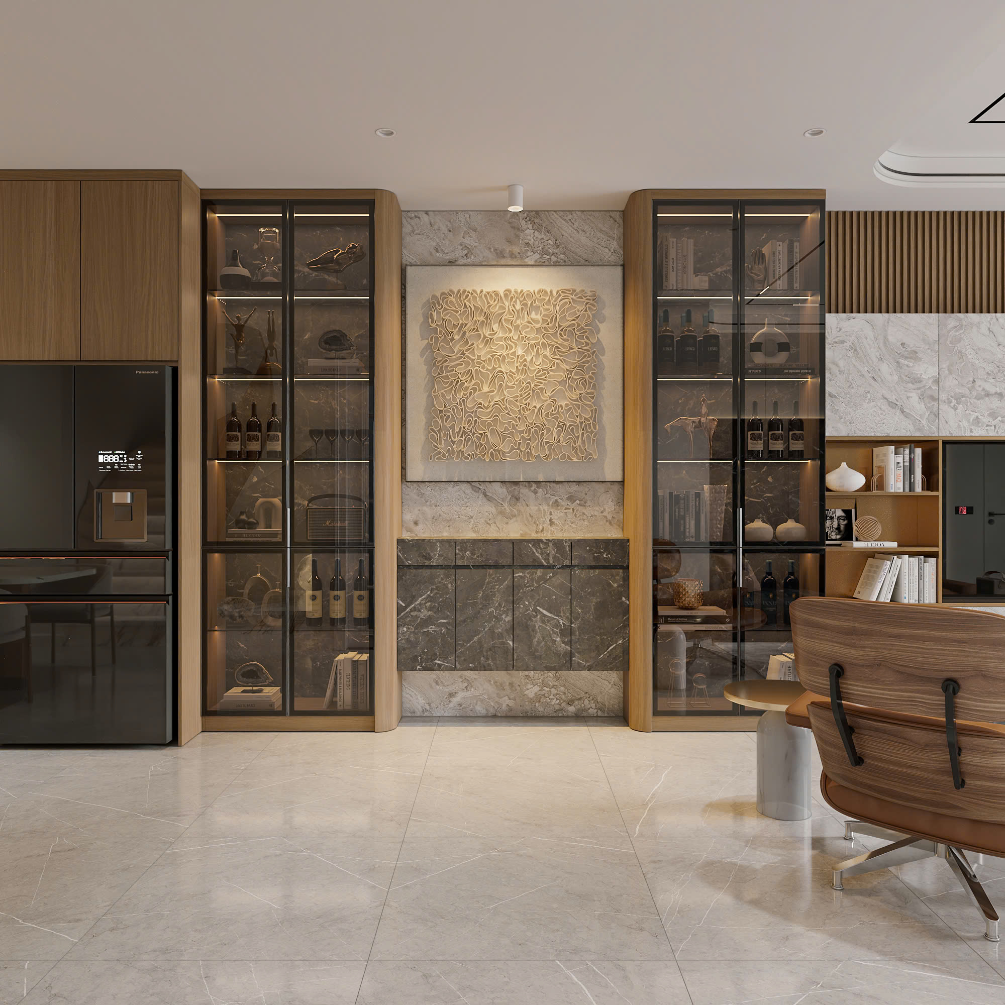 Tủ rượu phòng khách