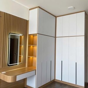 Tủ quần áo gỗ công nghiệp - đẹp