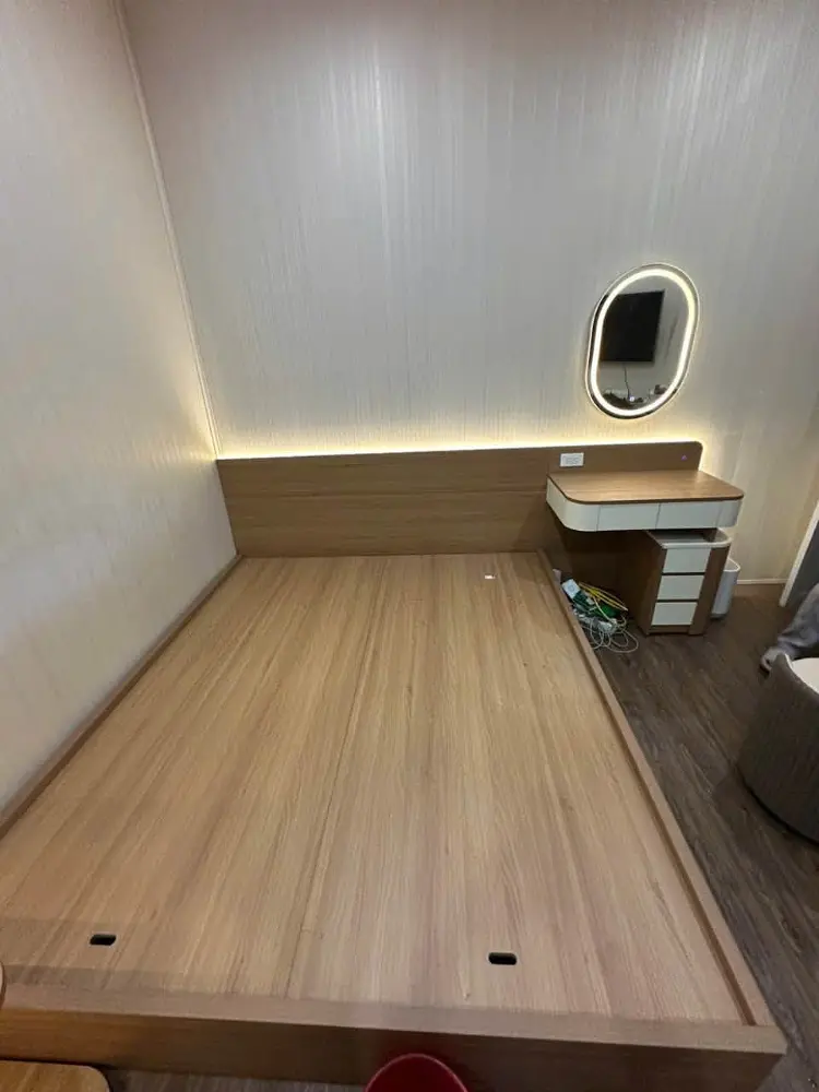 Giường gỗ công nghiệp VH05