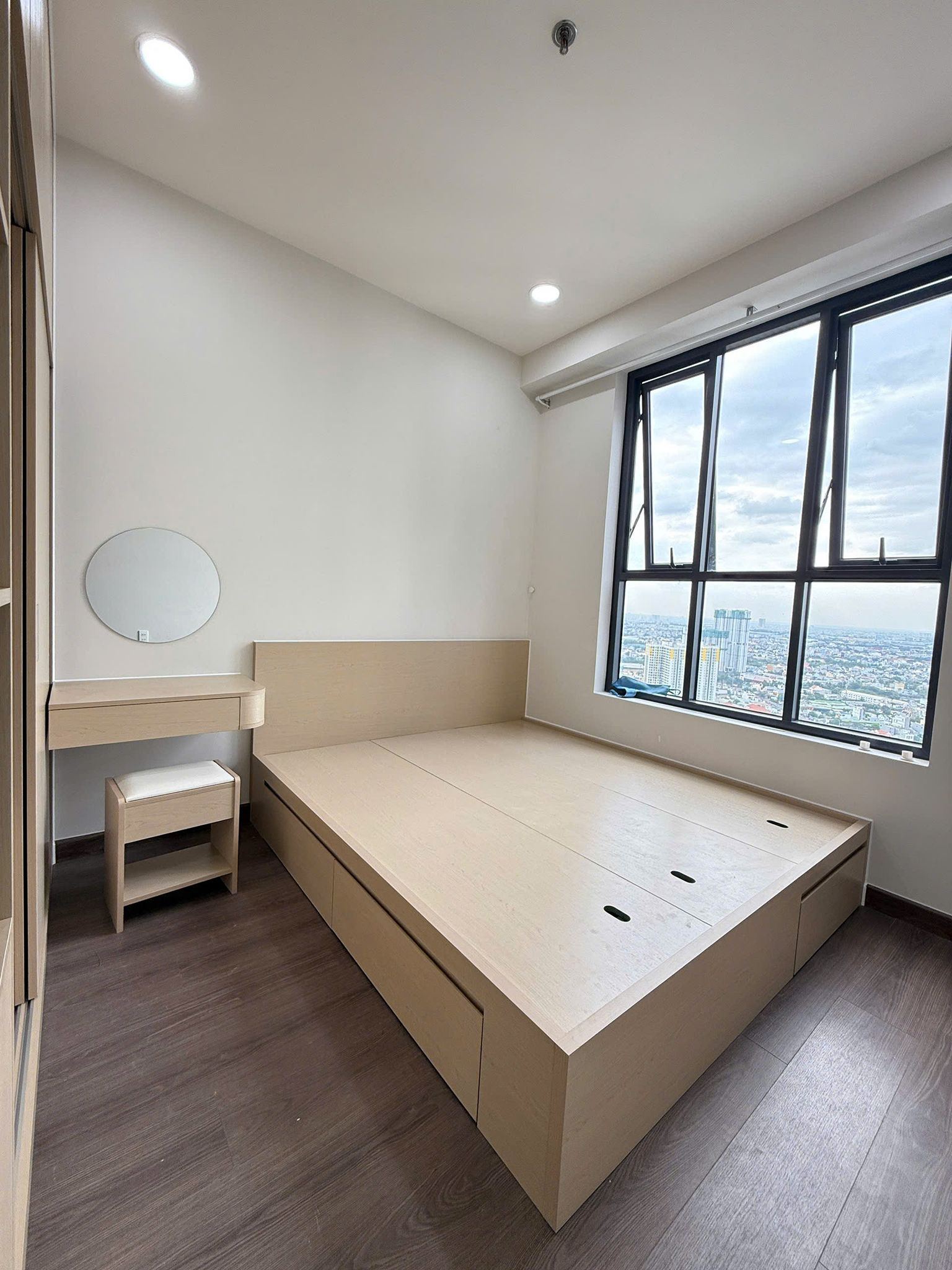 Giường ngủ gỗ công nghiệp - mdf