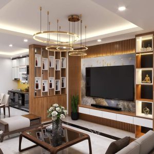 Kệ trang trí hiện đại