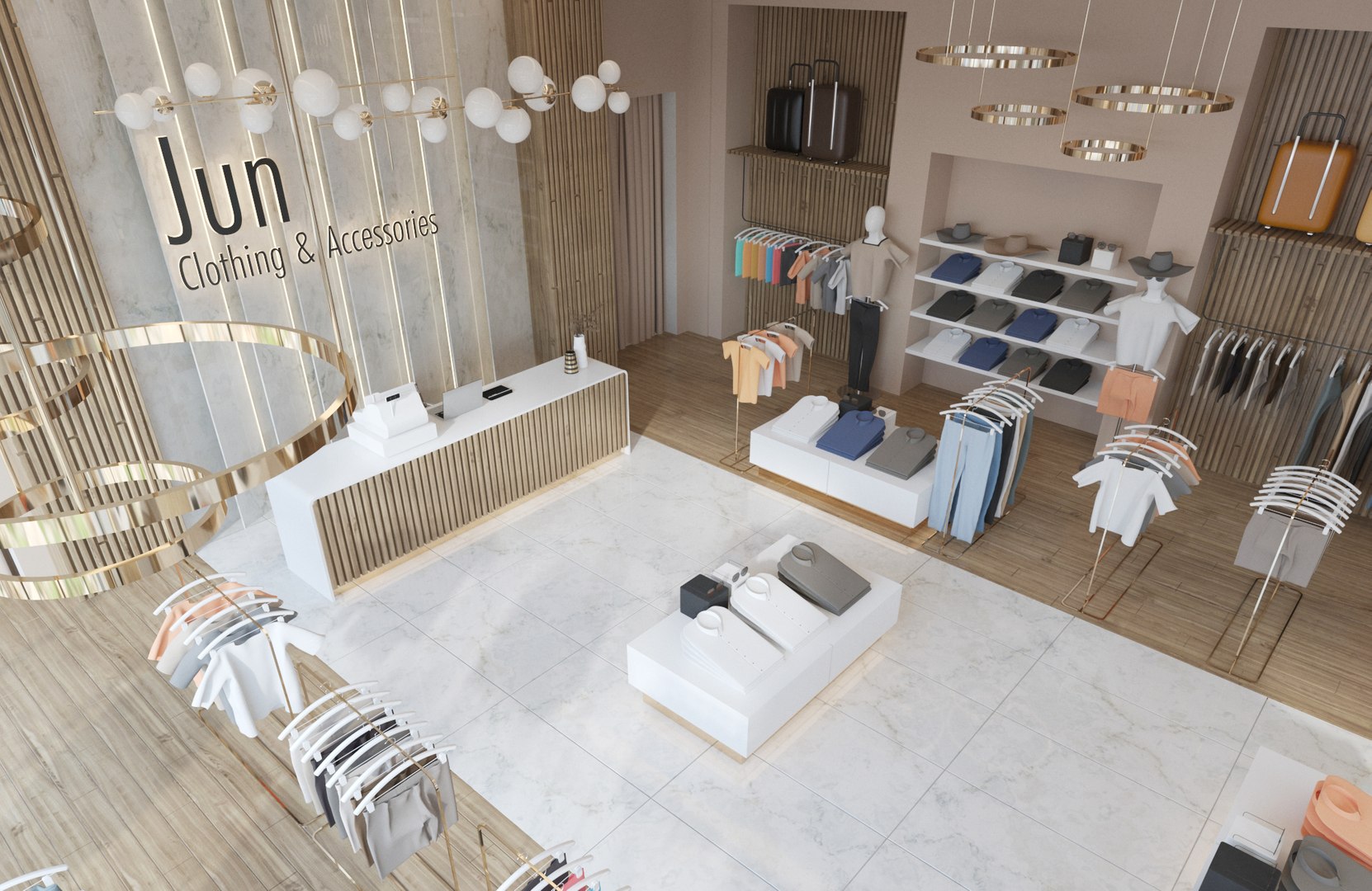 
Thiết kế Showroom thời trang
