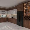 Tủ bếp gỗ công nghiệp VH28