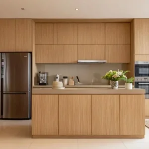 Tủ bếp gỗ công nghiệp VH50