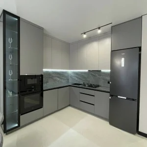 Tủ bếp gỗ công nghiệp VH38