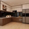 Tủ bếp gỗ công nghiệp VH51