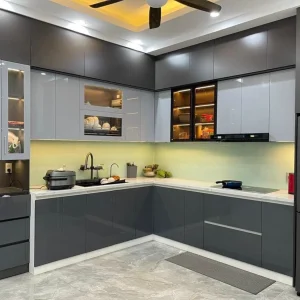Tủ bếp acrylic VH