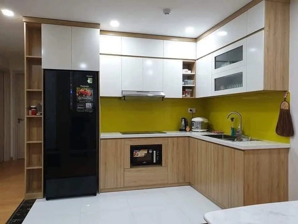 Tủ bếp gỗ công nghiệp VH57