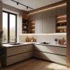 Tủ bếp gỗ công nghiệp VH43