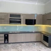 Tủ bếp gỗ công nghiệp phủ Acrylic VH35