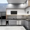 Tủ bếp gỗ công nghiệp cánh acrylic VH28