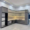 Tủ bếp gỗ công nghiệp cánh acrylic vh29