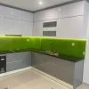 Tủ bếp gỗ công nghiệp cánh acrylic VH32