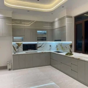 Tủ bếp gỗ công nghiệp VH67