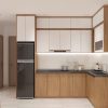 Tủ bếp gỗ công nghiệp VH29