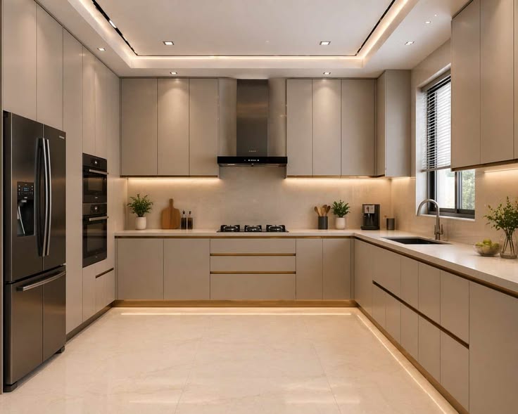 Tủ bếp gỗ công nghiệp VH32
