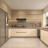 Tủ bếp gỗ công nghiệp VH33