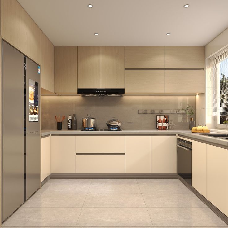 Tủ bếp gỗ công nghiệp VH33