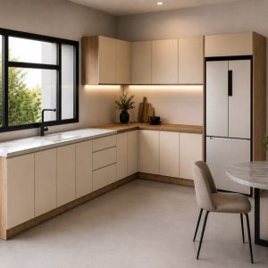 Tủ bếp gỗ công nghiệp VH36