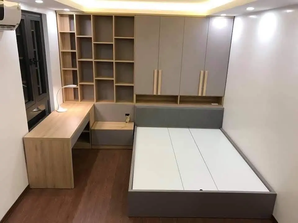 Tủ quần áo liền giường VH03