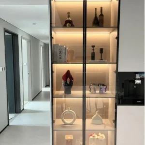 Tủ rượu trang trí phòng khách VH06