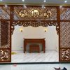 Vách CNC phòng thờ đẹp