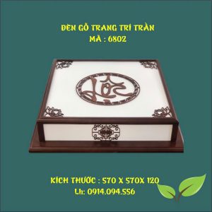 Đèn trang trí phòng thờ