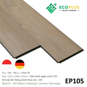 Sàn gỗ cốt đen ecoplus EP105