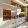 Tủ bếp gỗ công nghiệp VH 01