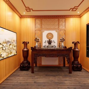 Vách CNC Phòng Thờ
