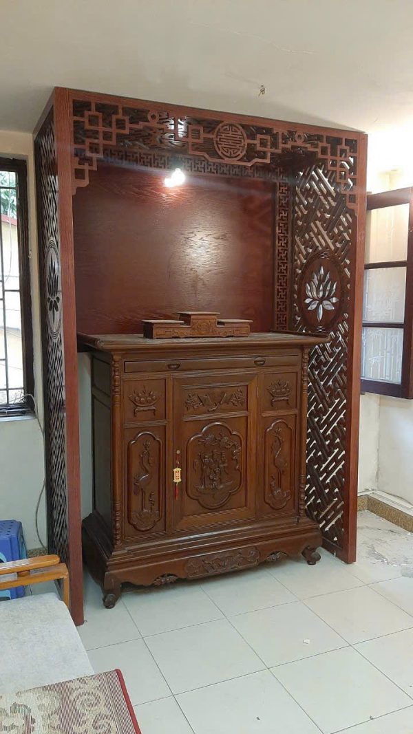 Vách ngăn cnc ban thờ