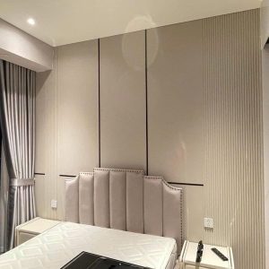 Vách ốp trang trí đầu giường