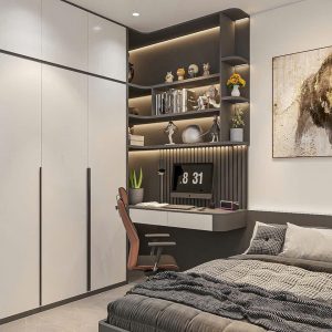 Tủ quần áo gỗ công nghiệp VH04