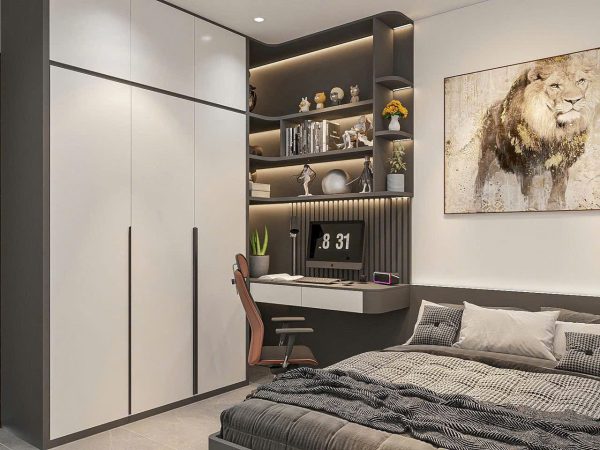 Tủ quần áo gỗ công nghiệp VH04